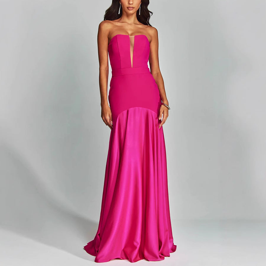 Daisy | Kvinders Strapless Gown - Elegant Slim Fit