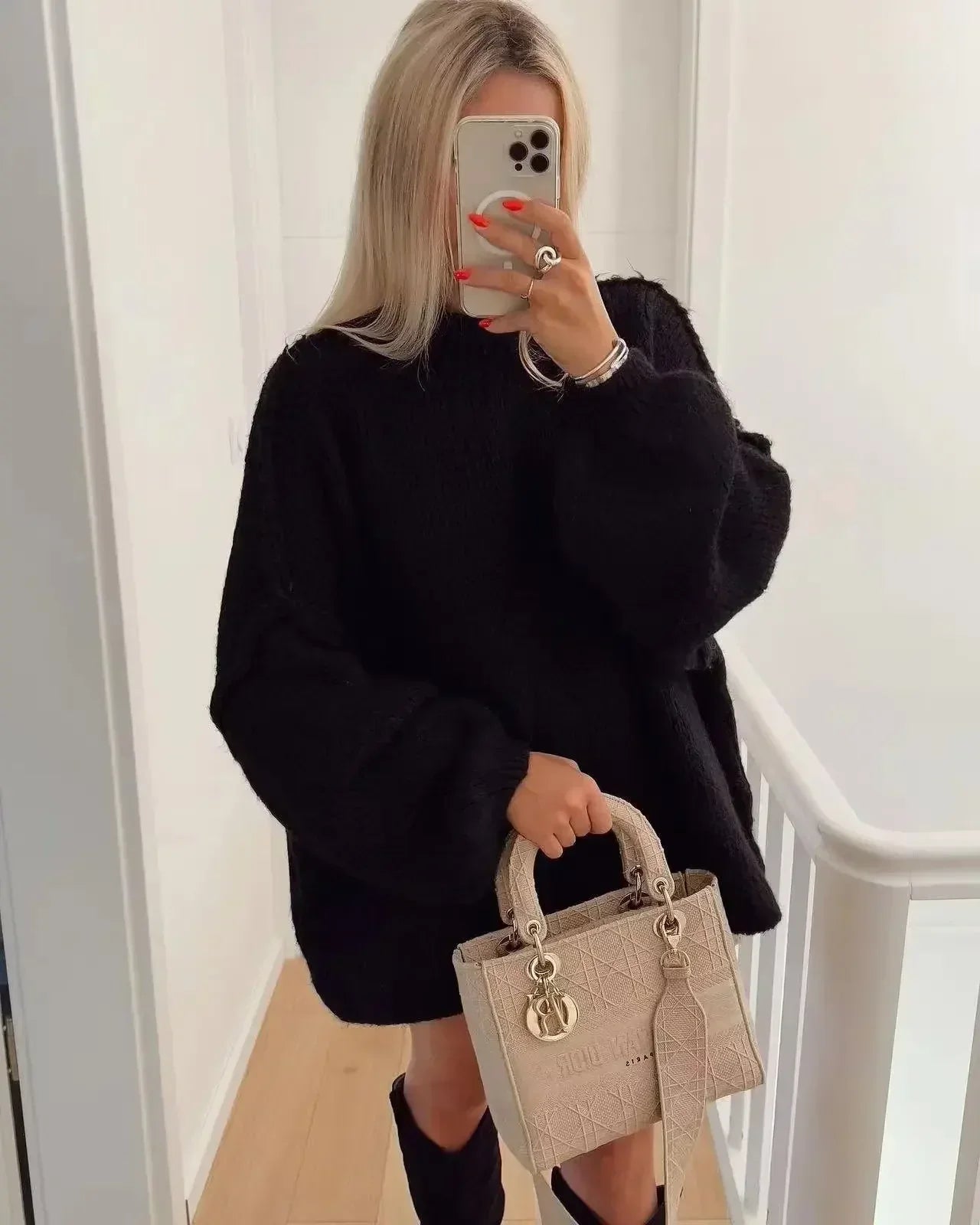 Devon | Kvinders Oversized Sweater Kjole