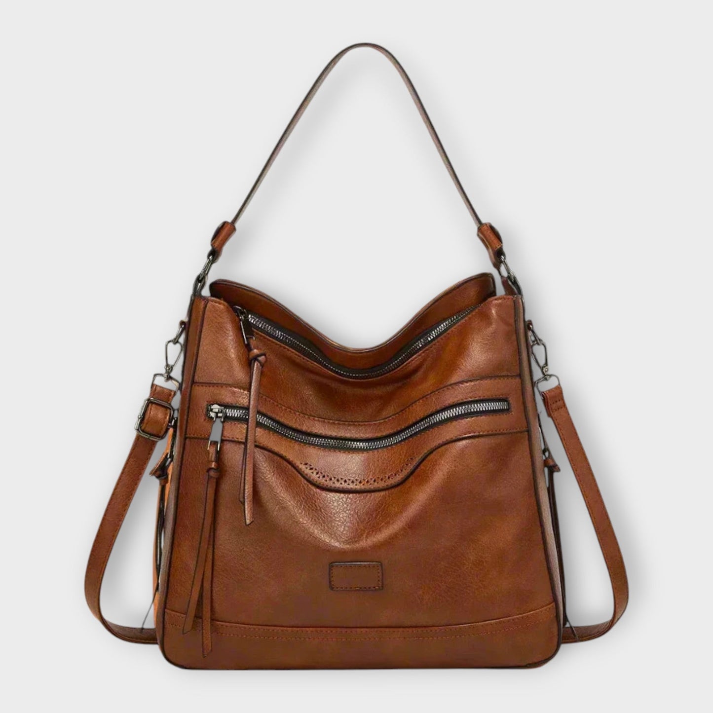 Olivia - Klassisk Retro Skuldertaske