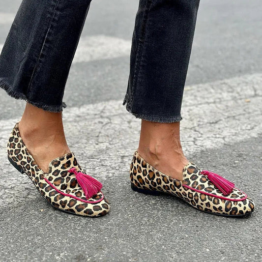 Rihanna - Leopardmønstrede mokkasiner