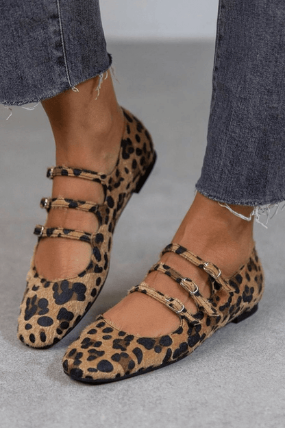 Angelie - Leopardprint Sko