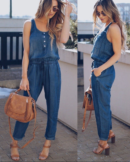 Lori | Behagelig og Stilet Jumpsuit til Enhver Lejlighed