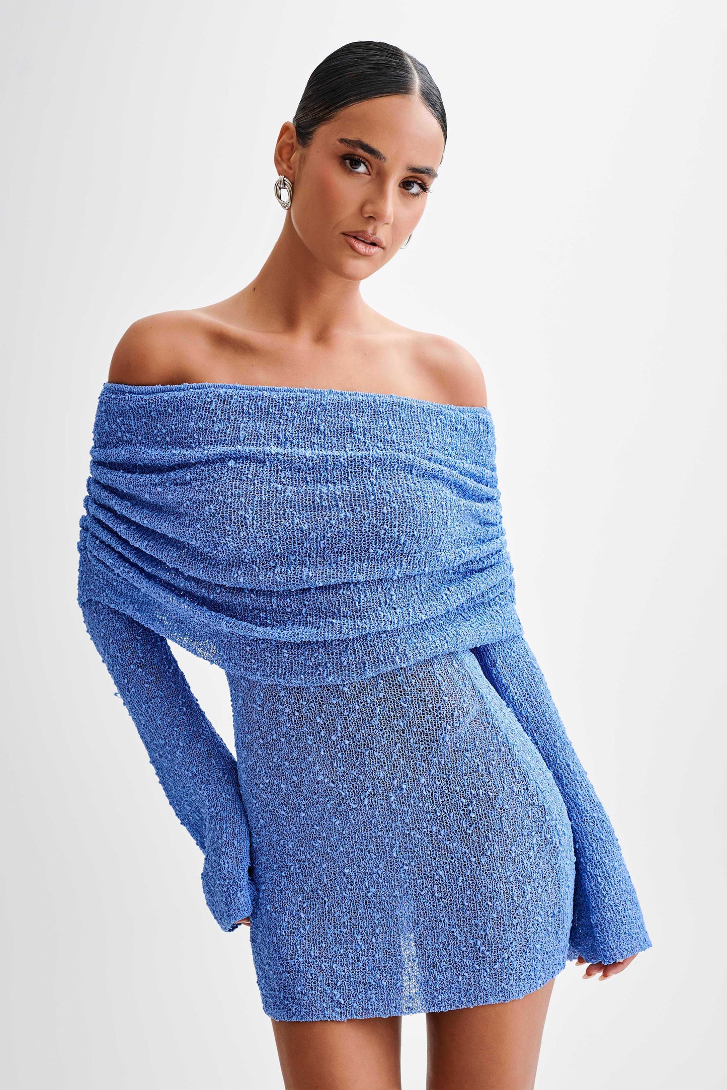 Lucy | Kvinders Off-Shoulder Mini Kjole