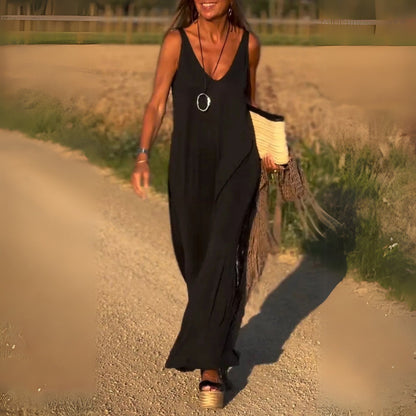 Lana | Elegant Maxi Kjole til Enhver Lejlighed