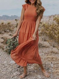 Ronja | Ubesværet Stilfuld Flydende Lagdelt Kjole