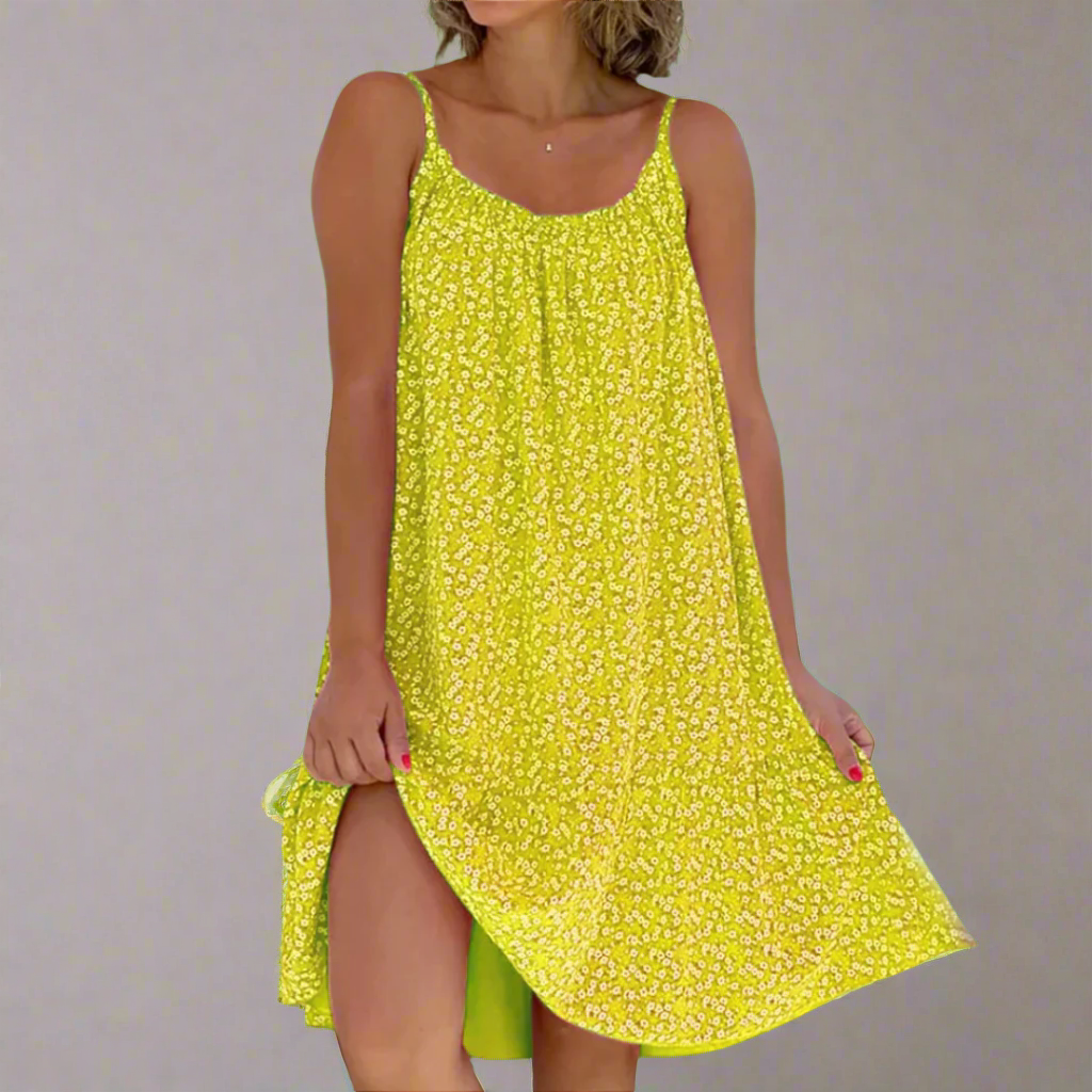 Jolene | Blomster Camisole Kjole til Sommer