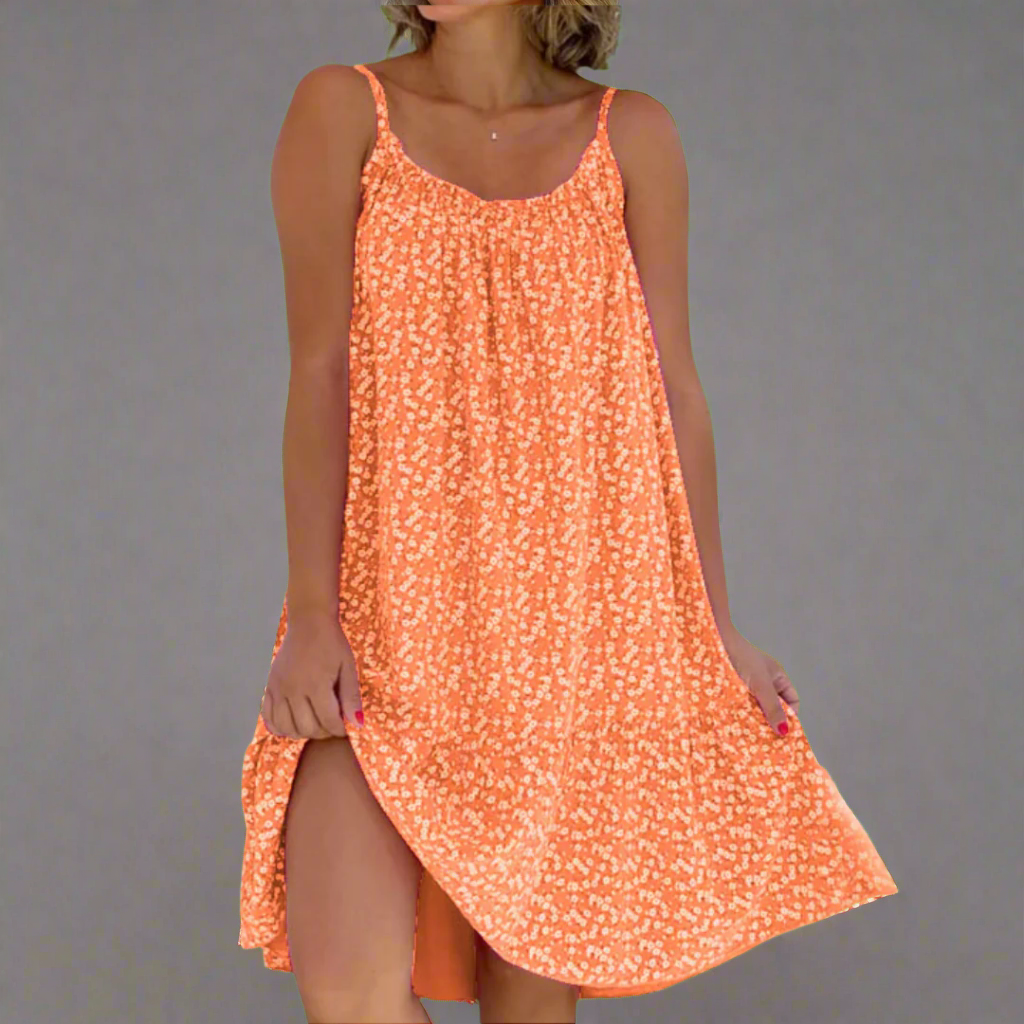 Jolene | Blomster Camisole Kjole til Sommer