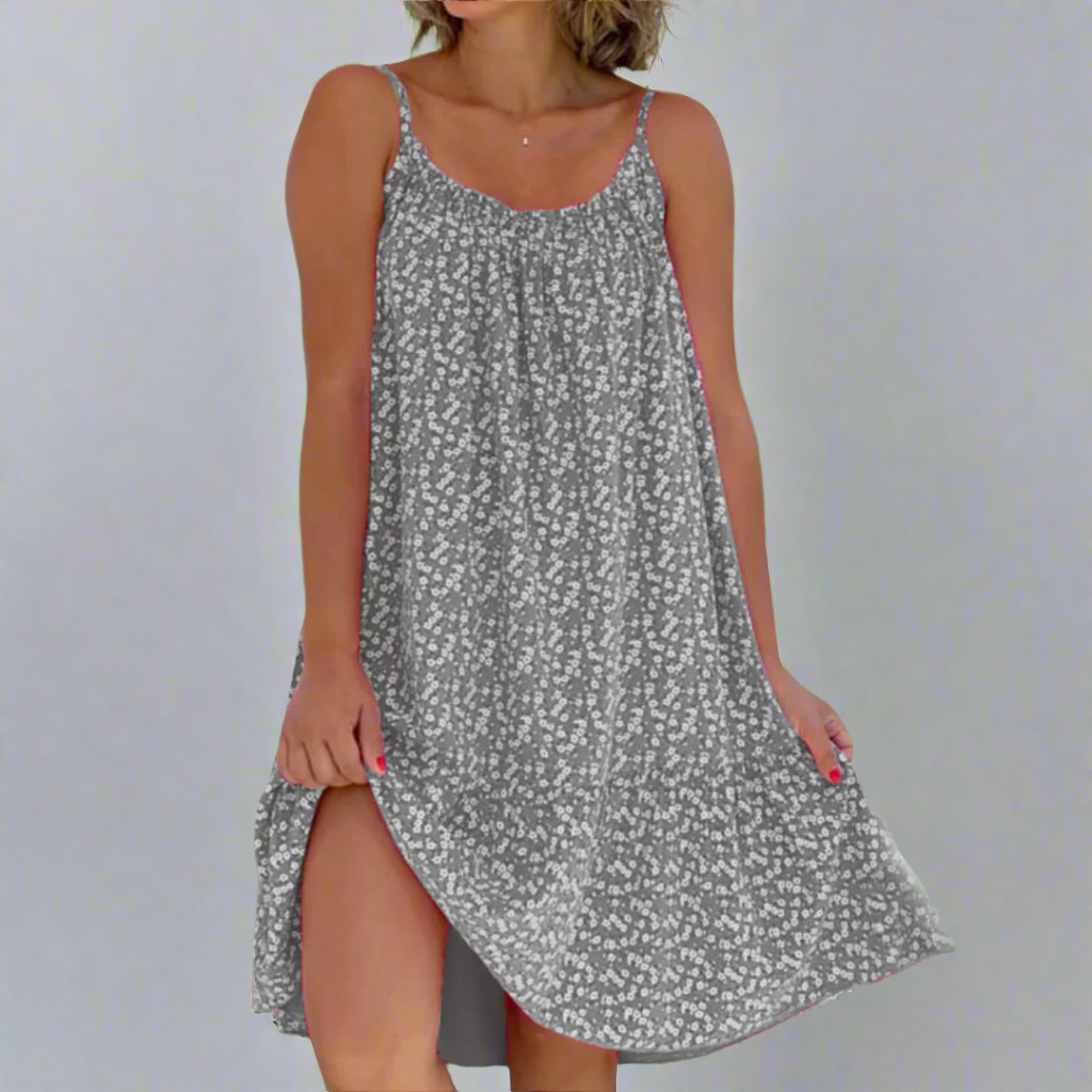 Jolene | Blomster Camisole Kjole til Sommer
