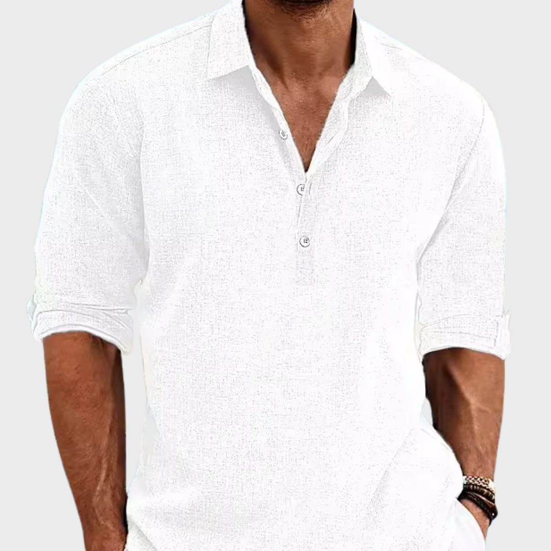 Elegant Linnedskjorte