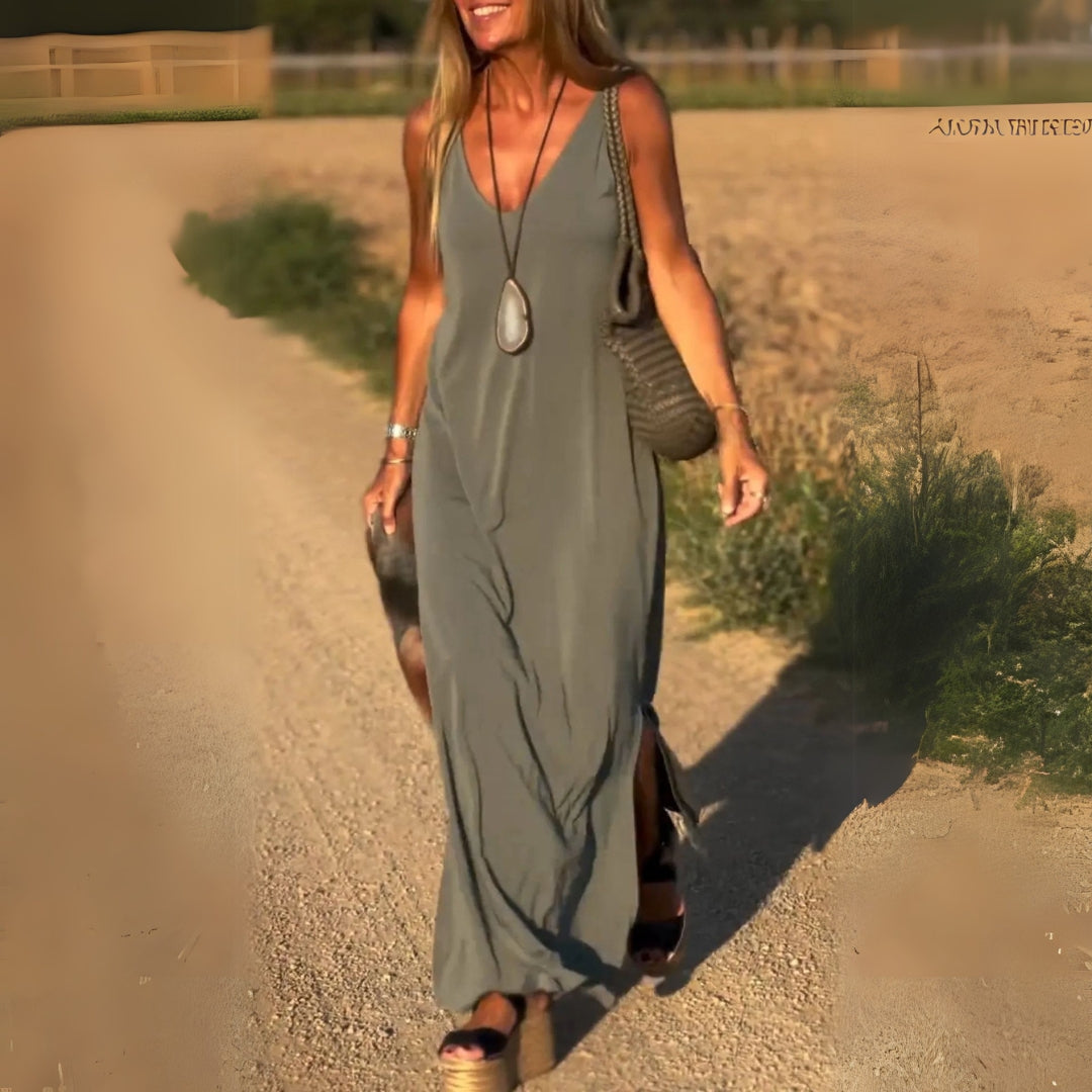 Lana | Elegant Maxi Kjole til Enhver Lejlighed