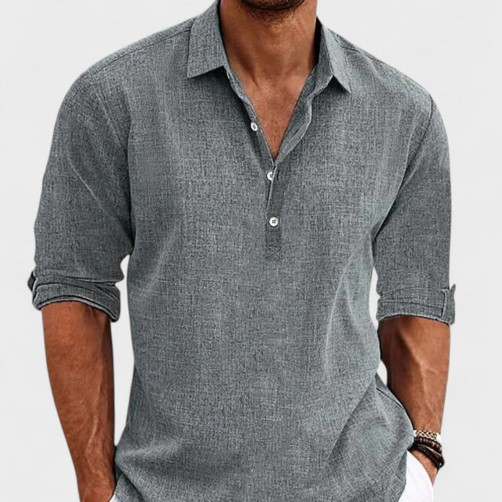 Elegant Linnedskjorte