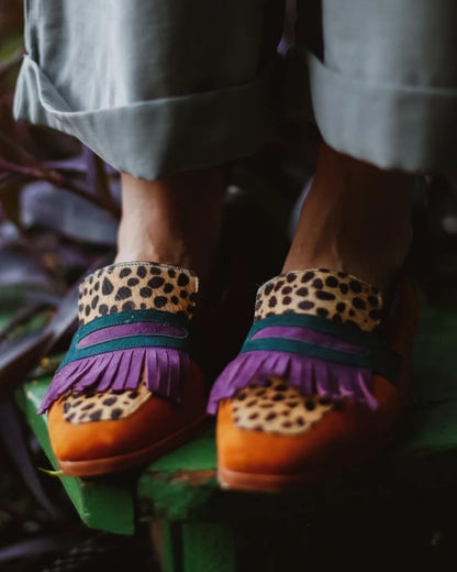 Elowen - Vibrant Safari Mokkasiner