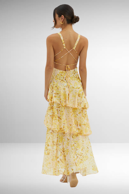 Eileen | Elegant Maxi Kjole til Ubesværet Sommerstil
