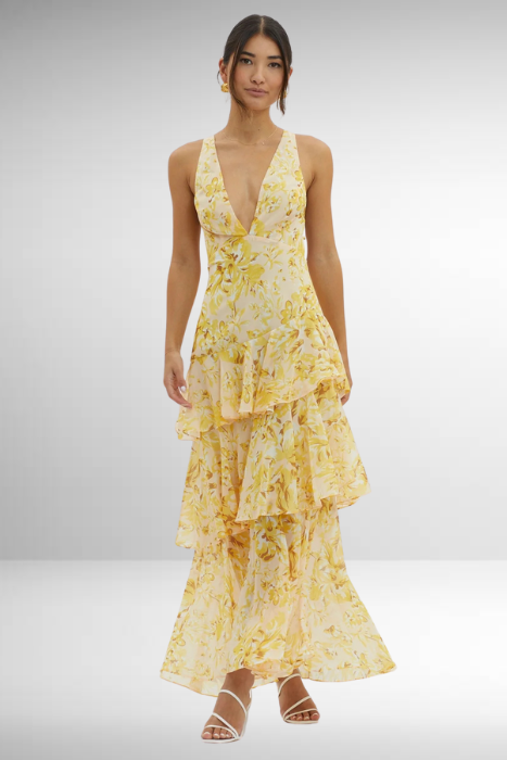 Eileen | Elegant Maxi Kjole til Ubesværet Sommerstil