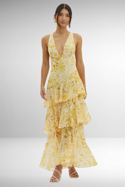 Eileen | Elegant Maxi Kjole til Ubesværet Sommerstil