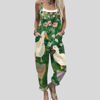 Kirsten – And blomst smækbukser