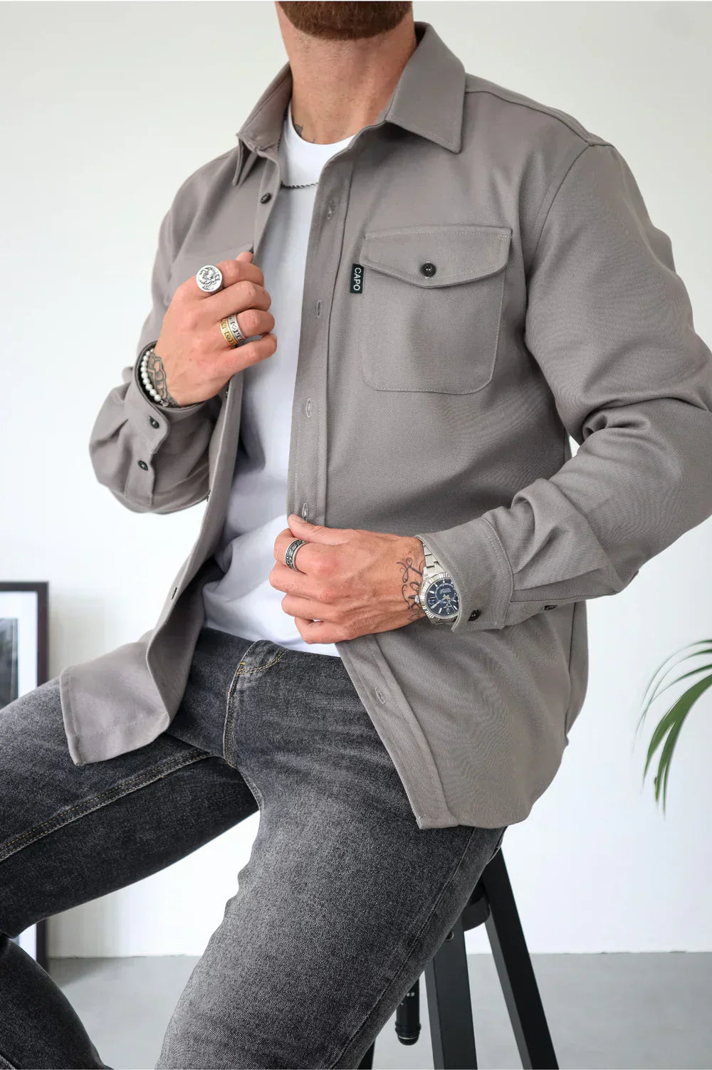 Elijah | Stilfuld Casual Overshirt