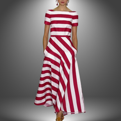 Kelsey | Elegant A-Line Maxi Kjole til Alle Anledninger