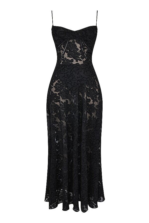 Rochelle | Kvinders Elegante Flowy Maxi Kjole til Enhver Anledning
