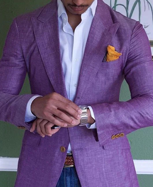 Archie | Herre Slim Fit Notch Lapel Blazer