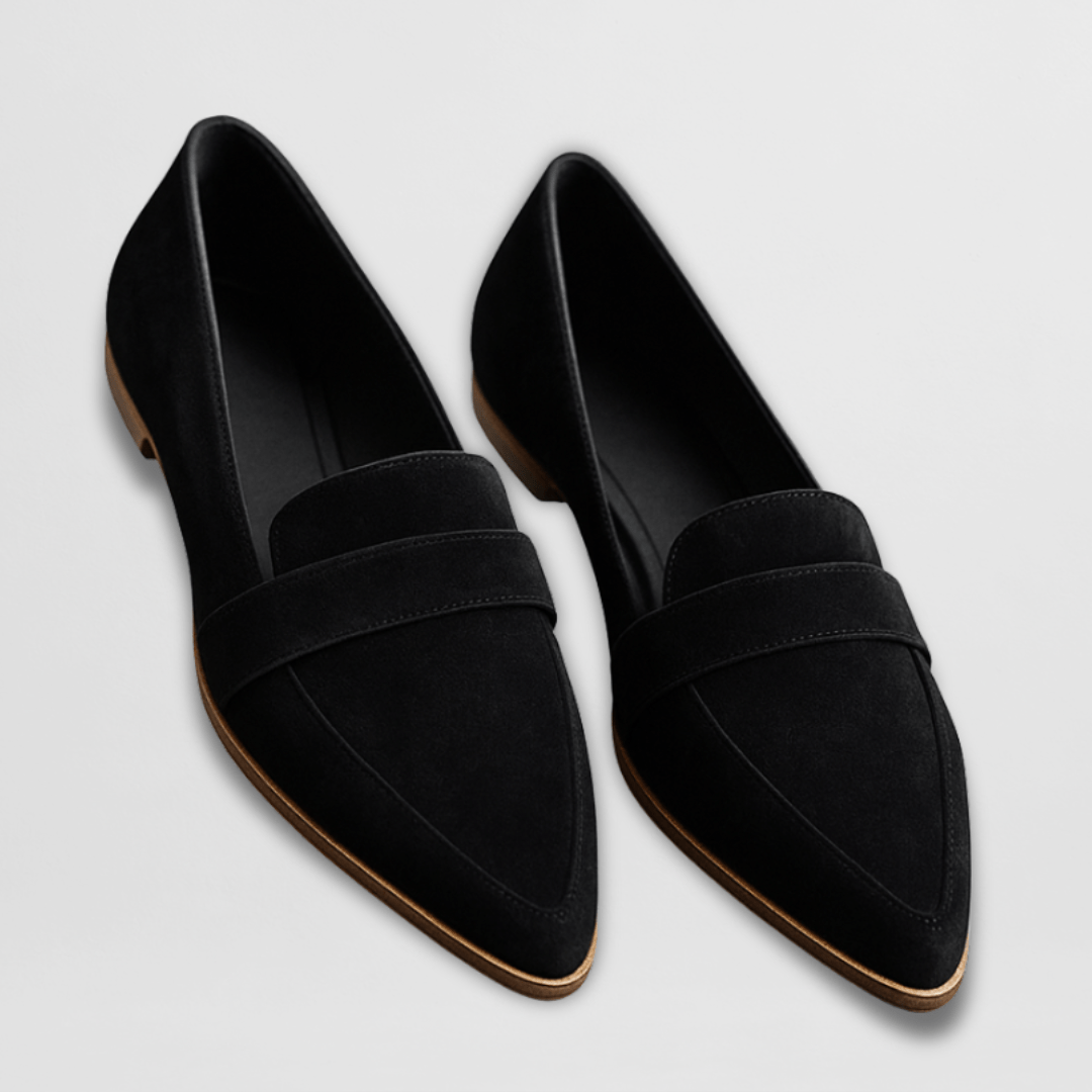 Helen | Ortopædiske loafers i blødt ruskind