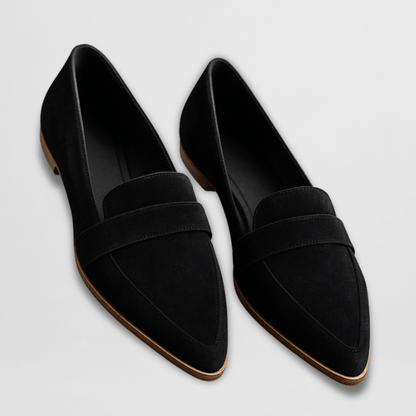 Helen | Ortopædiske loafers i blødt ruskind