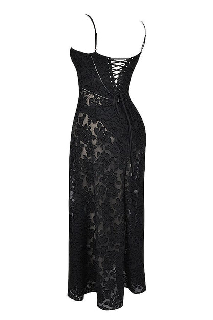 Rochelle | Kvinders Elegante Flowy Maxi Kjole til Enhver Anledning