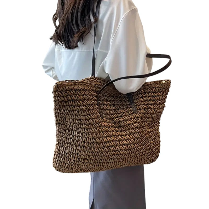 Olivia - Vævet Tote Bag