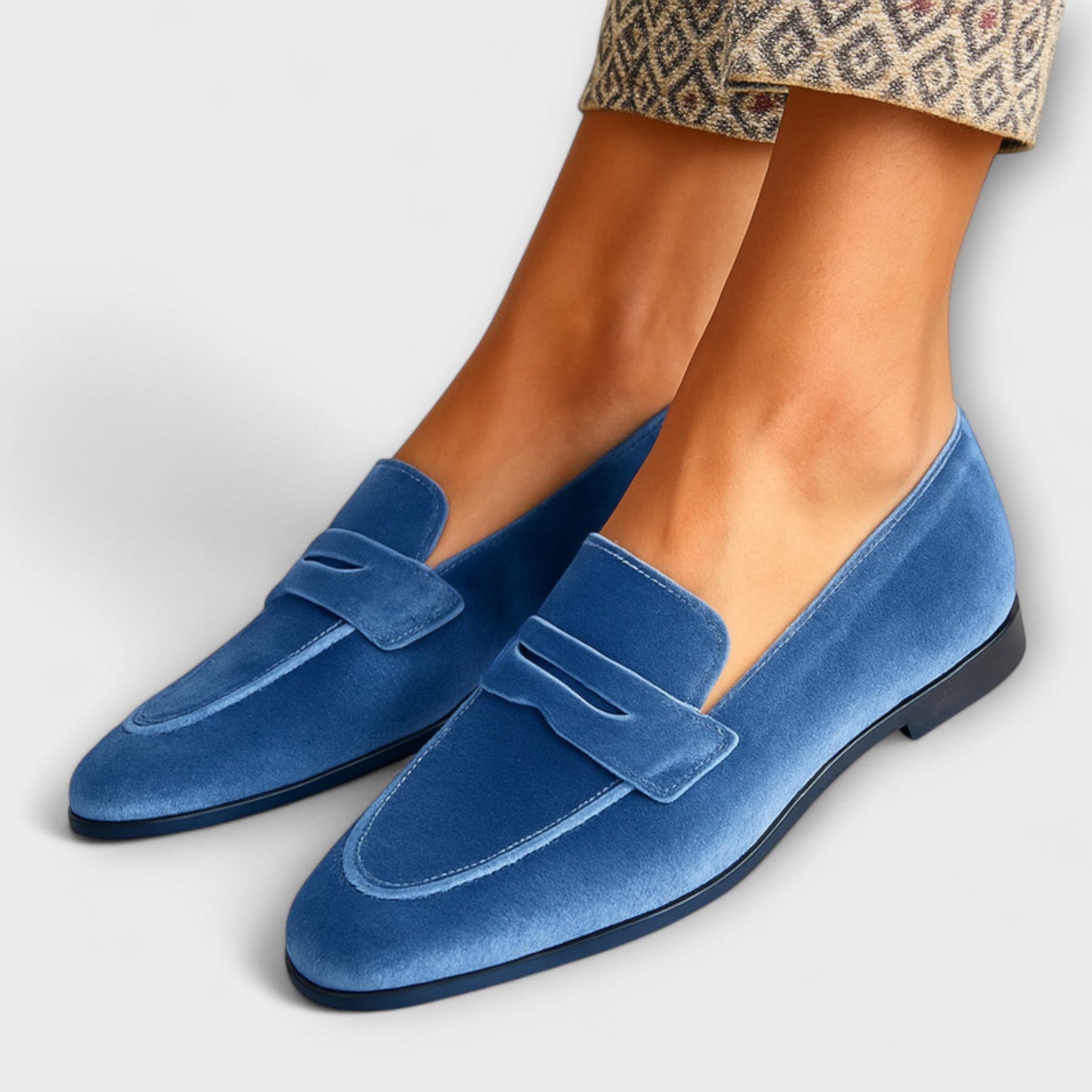 Louise™ | Mokkasiner i Blødt Velour