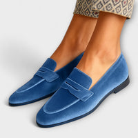 Louise™ | Mokkasiner i Blødt Velour