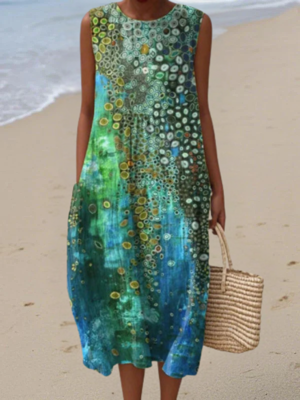 Zara | Reef Midi Kjole