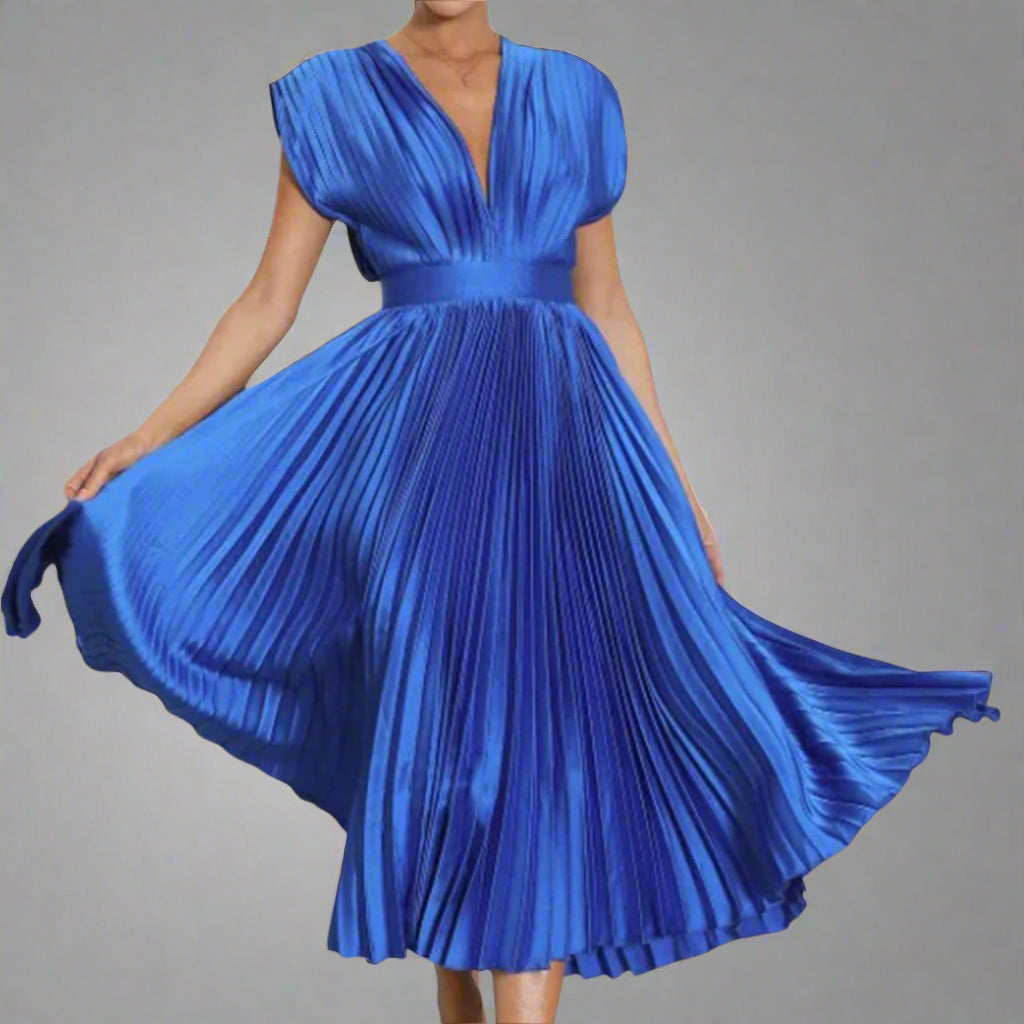 Samantha | Elegant midi kjole til enhver lejlighed