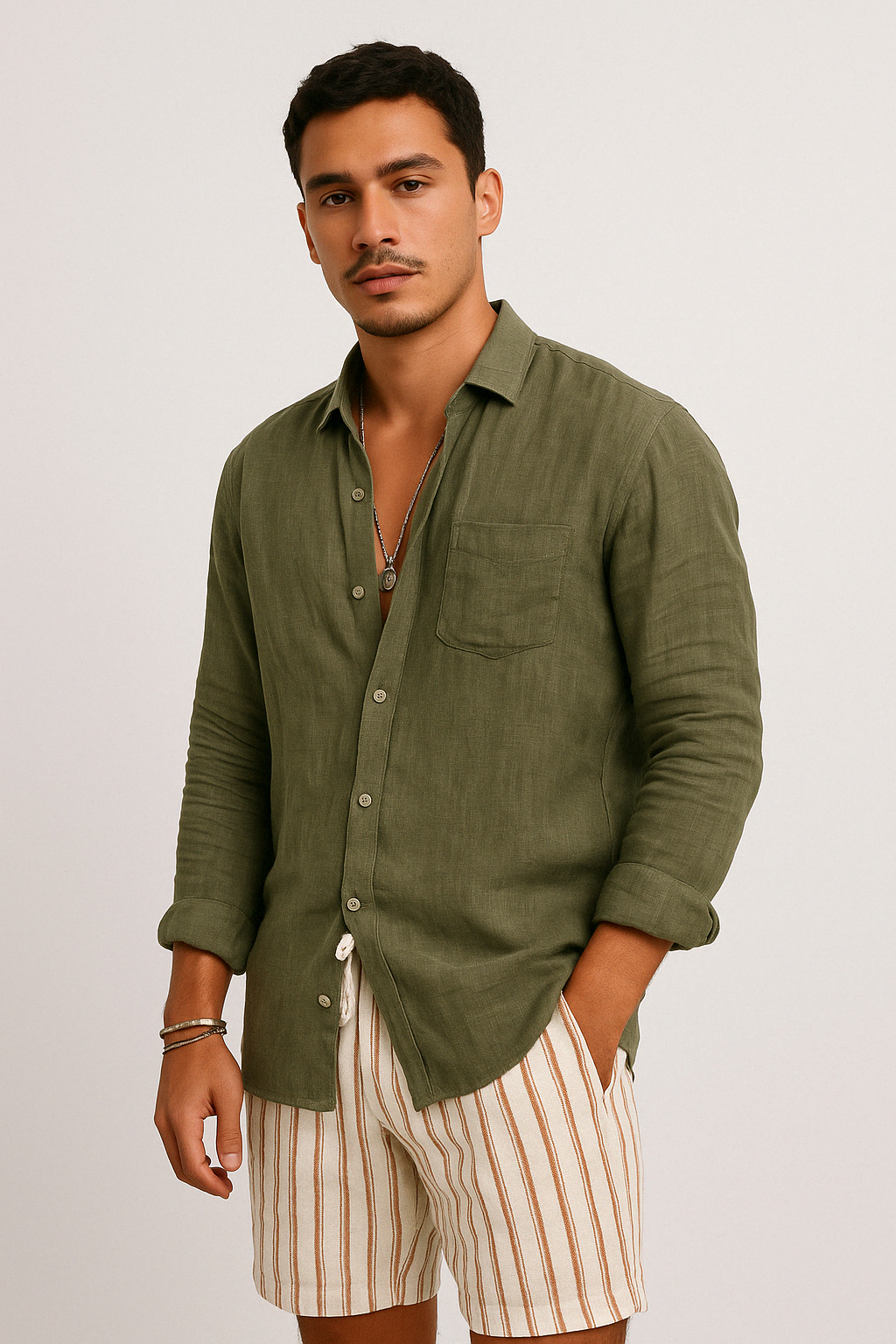 Douglas | Stilfuld Casual Wear Skjorte til Mænd