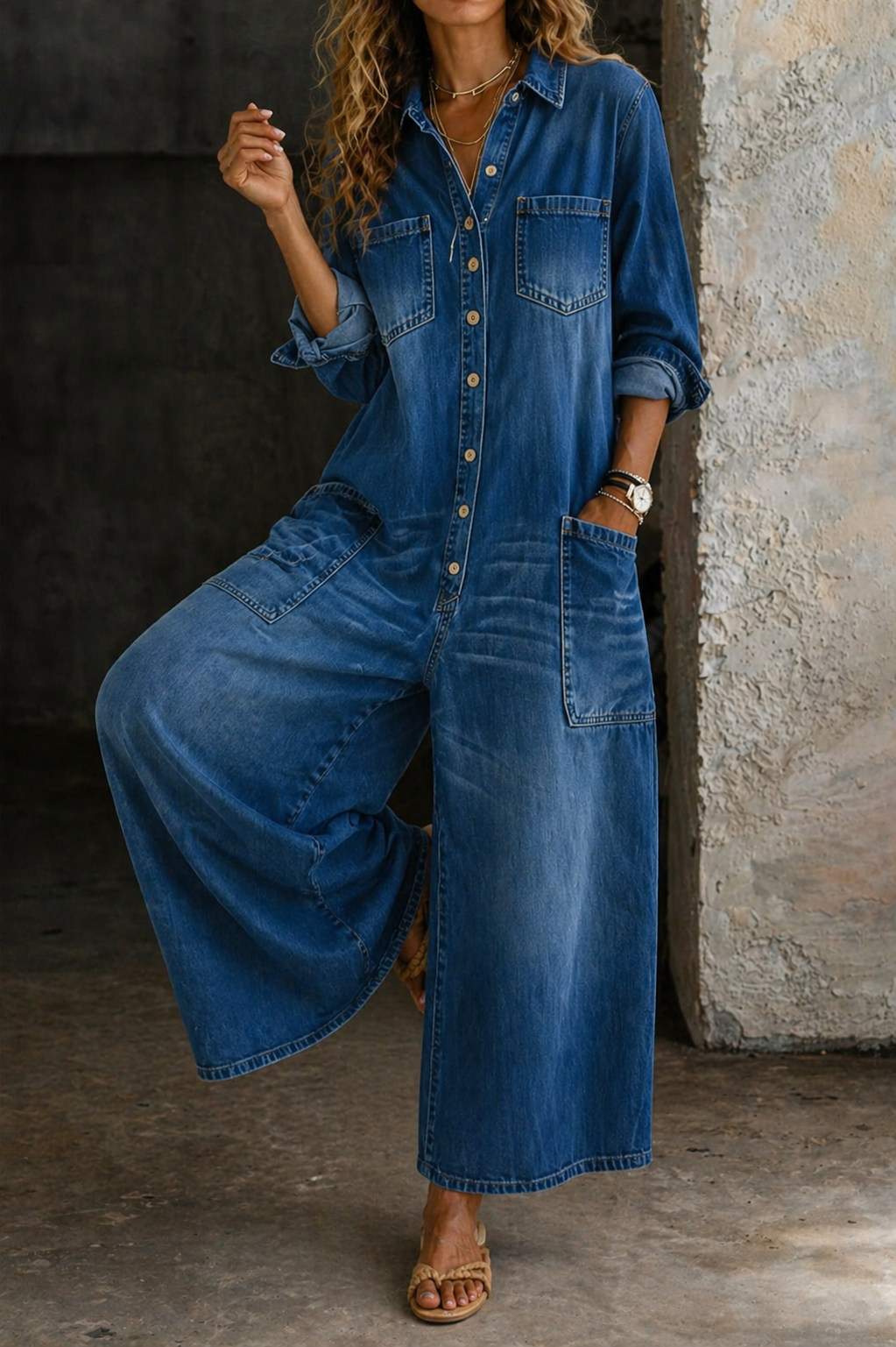 Vivienne | Tuta i Denim Casual