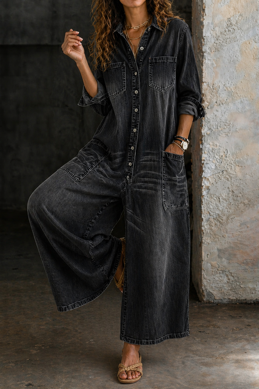 Vivienne | Tuta i Denim Casual