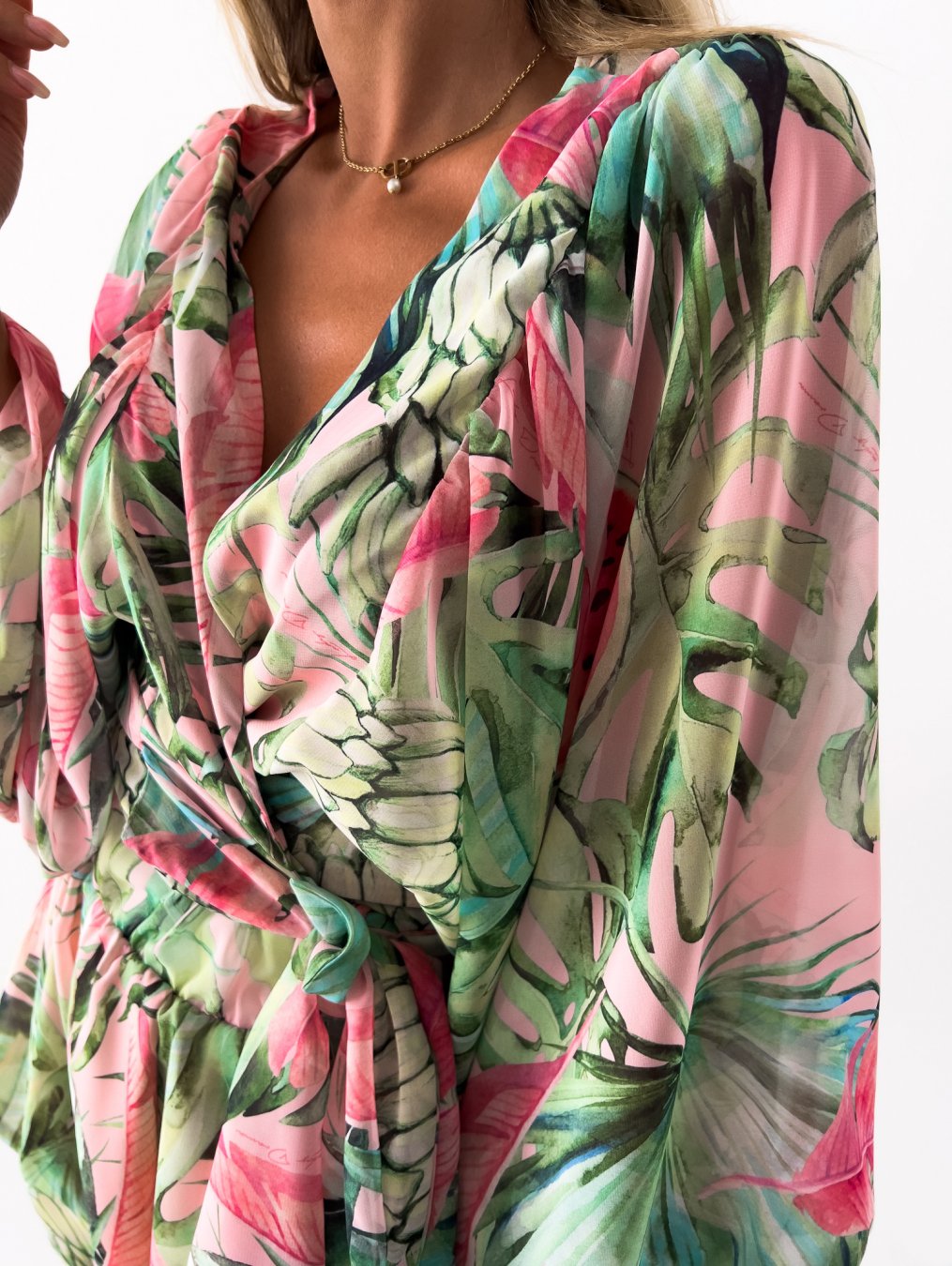 Ivy | Kvinders Stilfulde Flowing To-delt Shorts og Bluse Sommer Sæt