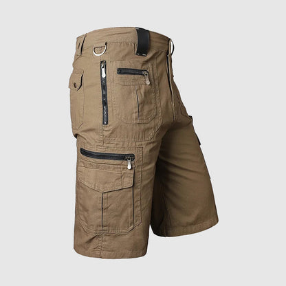 Micah | Holdbare Multi-Lommer Knæ-lange Cargo Shorts