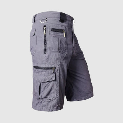 Micah | Holdbare Multi-Lommer Knæ-lange Cargo Shorts