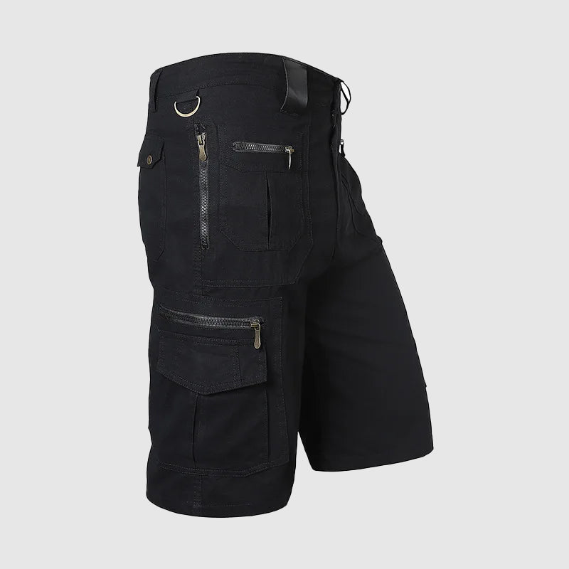Micah | Holdbare Multi-Lommer Knæ-lange Cargo Shorts