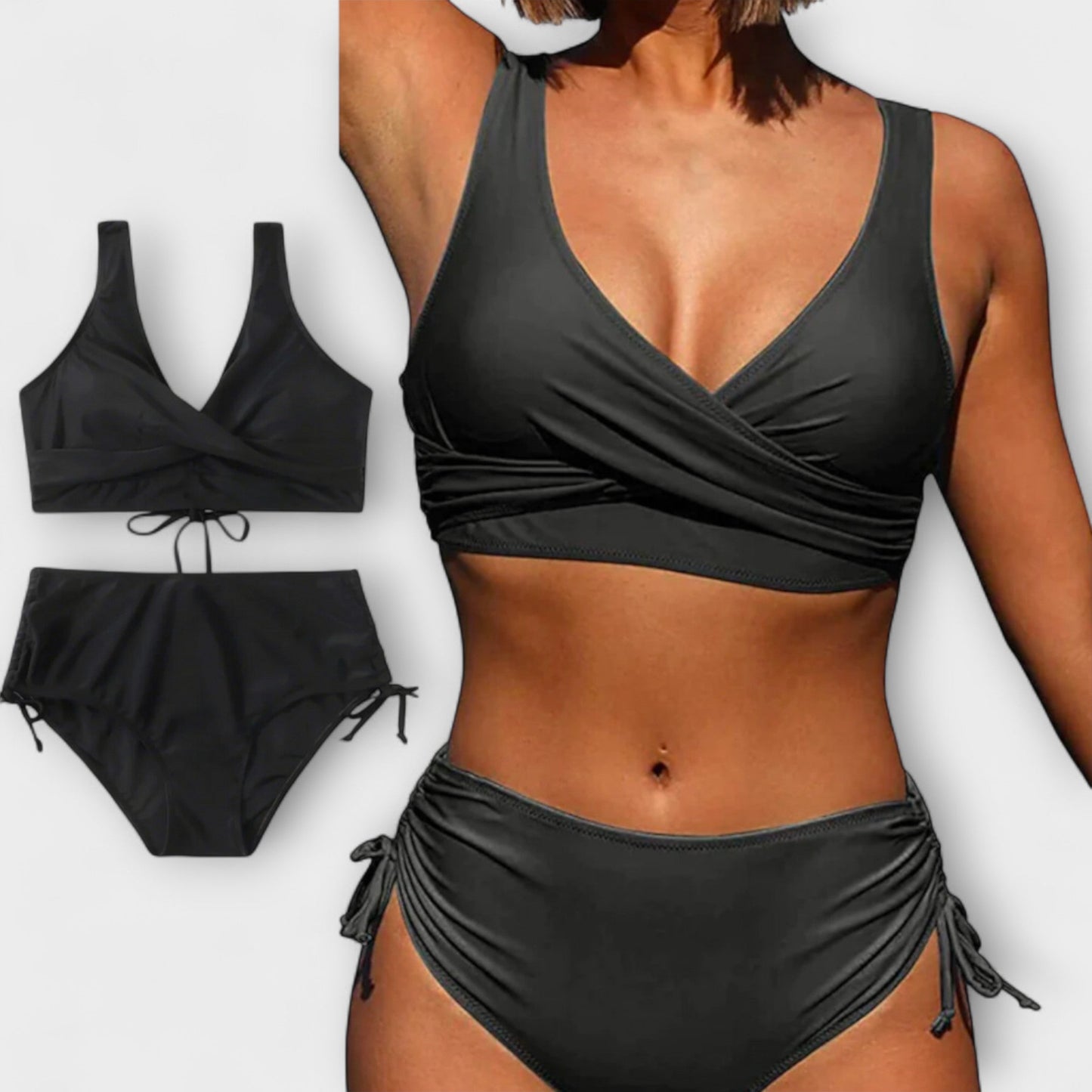 Moni - Stilfuld 2-delt Bikini Sæt