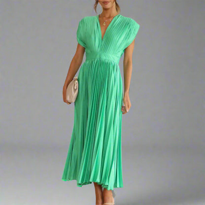 Samantha | Elegant midi kjole til enhver lejlighed
