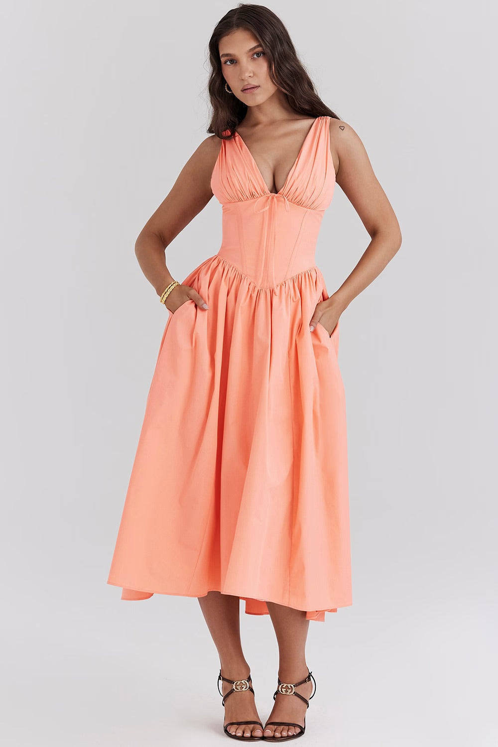Sophia | Elegant Blomsterkjole til Sommer