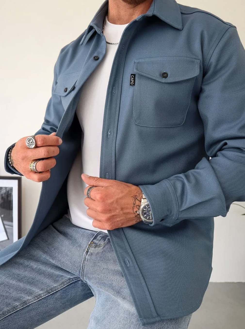 Patrick | Moderne Stilfuld Herreskjorte