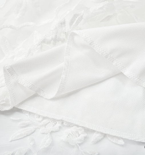 Naomi | Kvinders Elegant Hvid Rygfri V-Hals Mini Sommerkjole