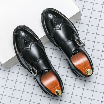 Joseph | Herre Monk Strap Wingtip Dress Sko
