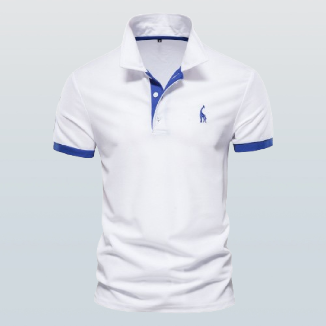 Elmer | Elegant Herre Polo Skjorte - Stilfuld Komfort