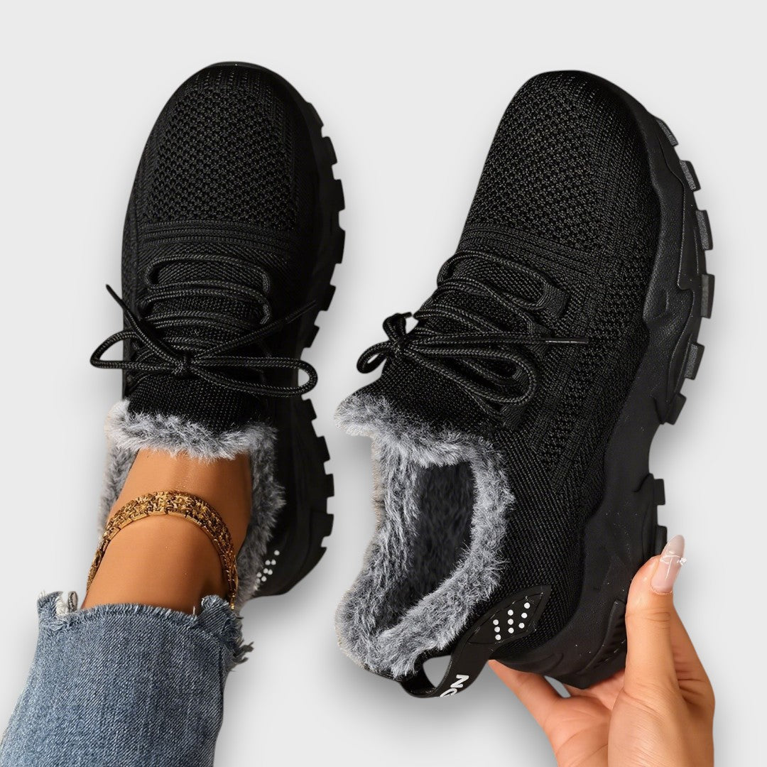 Chloe | Snørebånd Vinter Sneakers