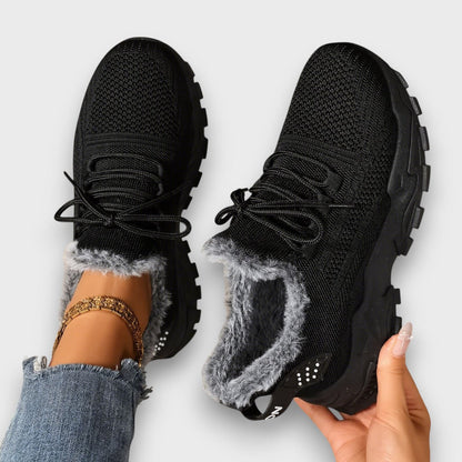 Chloe | Snørebånd Vinter Sneakers