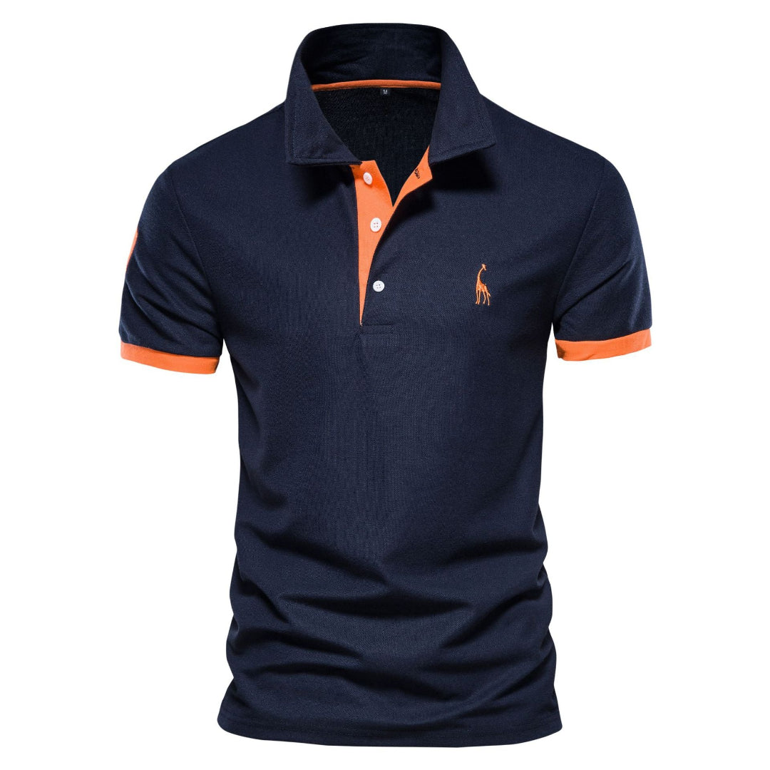 Elmer | Elegant Herre Polo Skjorte - Stilfuld Komfort