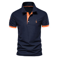 Elmer | Elegant Herre Polo Skjorte - Stilfuld Komfort